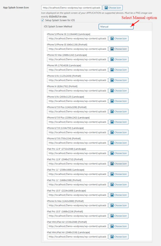 How to setup iOS Splash Screen in PWA PWA for WP Documentation