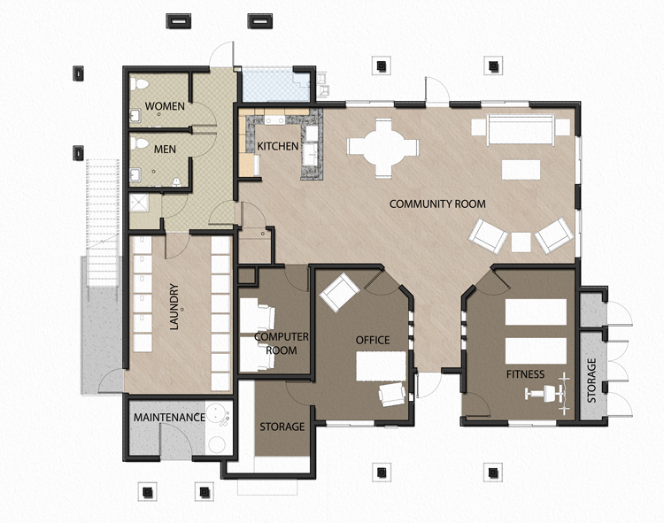 Floor Plans Salado Orchard Apartments Affordable Housing in Sanger, California