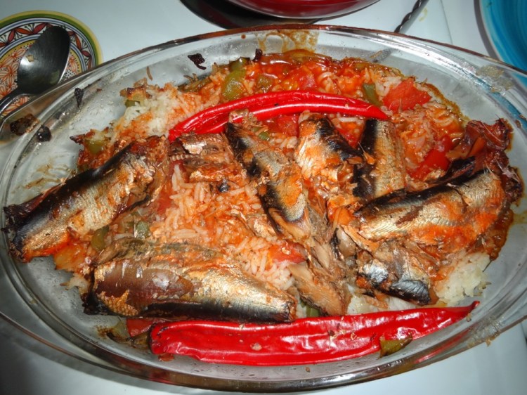 Sardines with Rice Casserole Phil Brewer's Blog