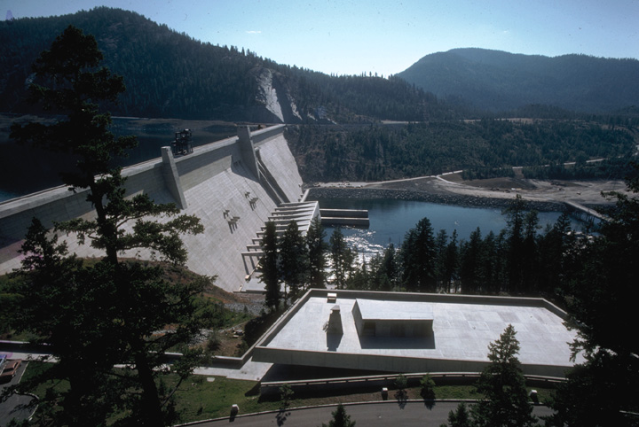Libby Dam and Lake Koocanusa