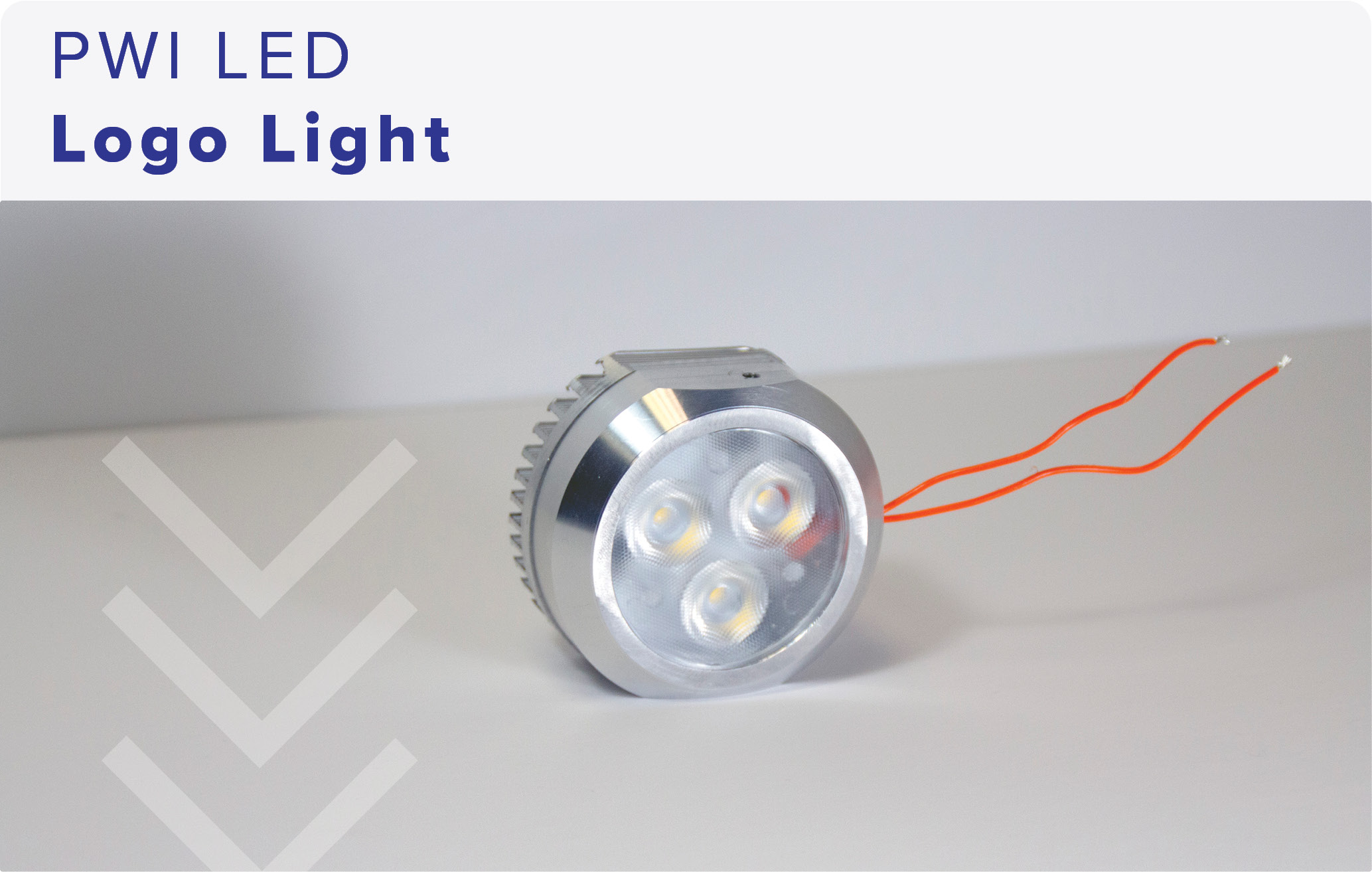 PWI LED Logo Light PWI, Inc.