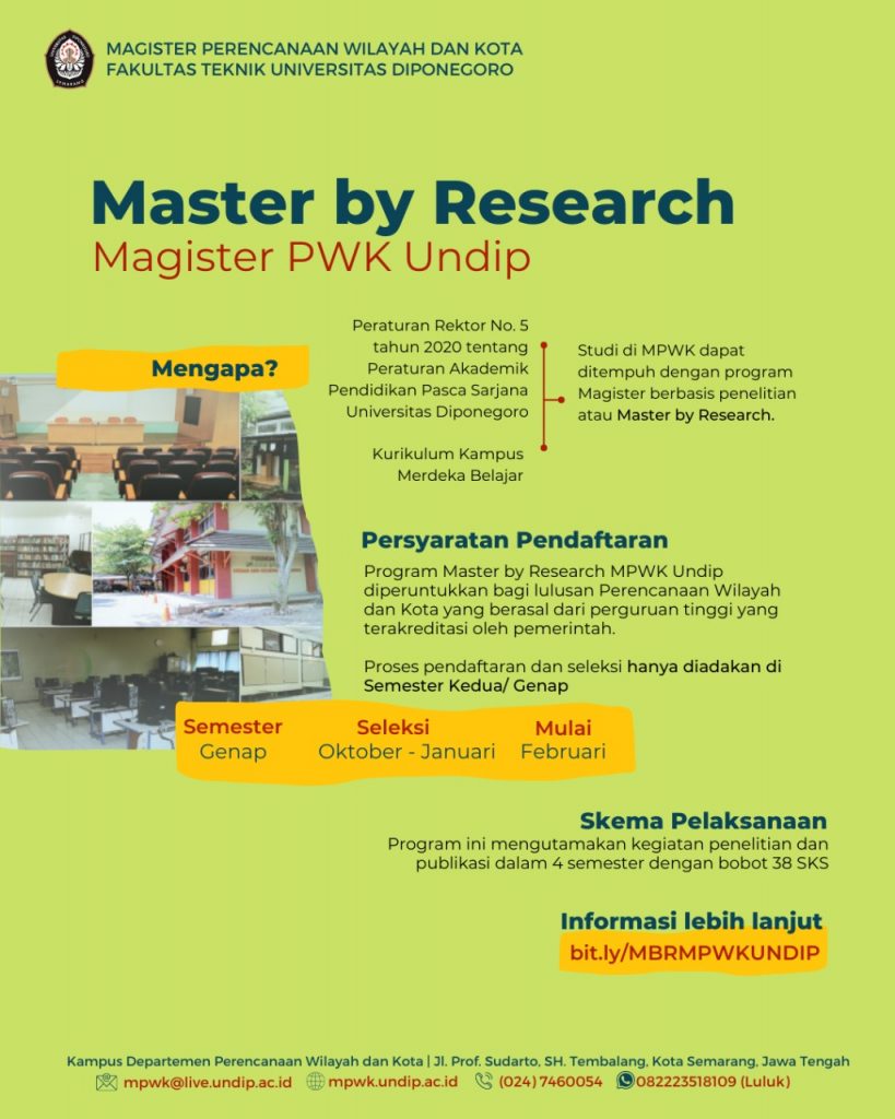 LAUNCHING FAST TRACK MASTER BY RESEARCH Departemen Perencanaan
