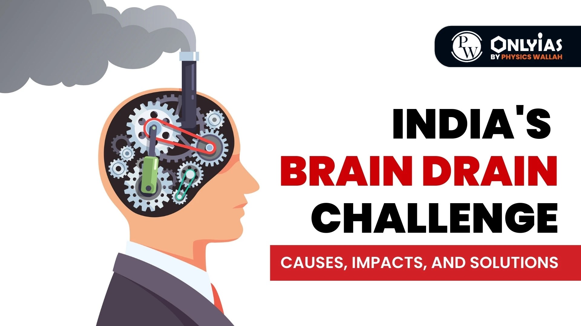 India's Brain Drain Challenge Causes, Impacts, And Solutions PWOnlyIAS