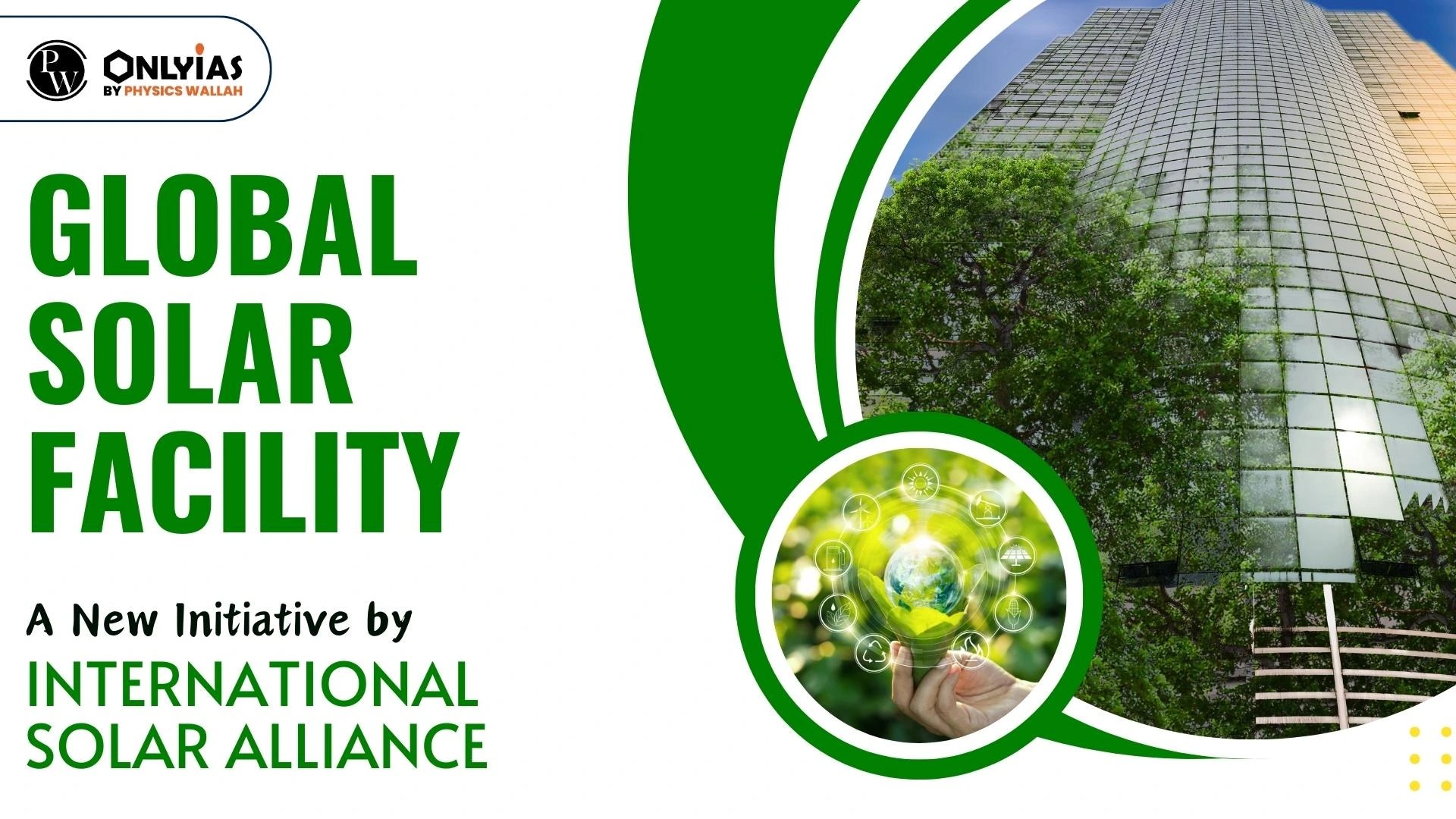 Global Solar Facility A New Initiative By International Solar