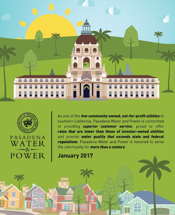 LegislativeLeaveBehind Pasadena Water and Power