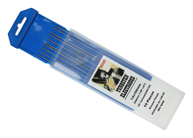 1.6mm Ceriated Tungsten Electrodes (Grey) PWP Industrial