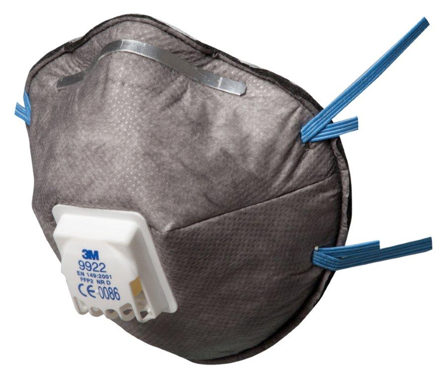 Box (10) 3M 9922 FFP2 Fume Mask PWP Industrial