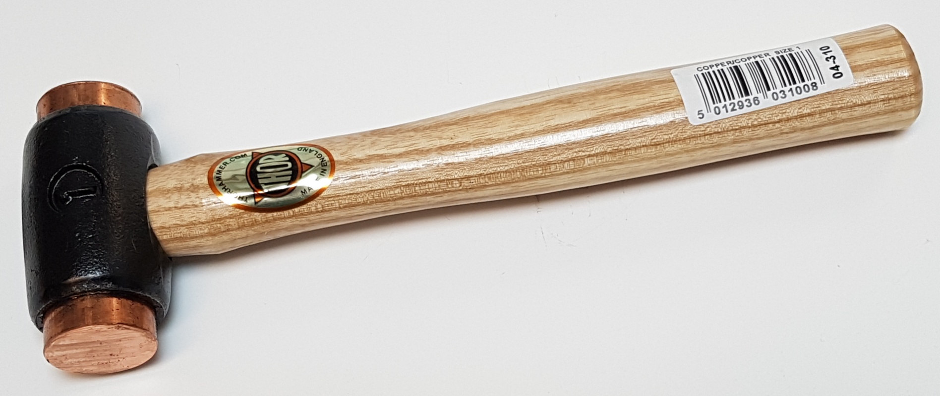 THOR 32mm (830gm) Copper Hammer Size 1 PWP Industrial