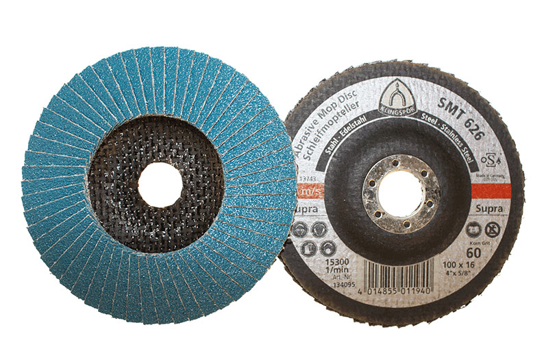 100mm x 60g Klingspor SMT626 Flap Discs PWP Industrial