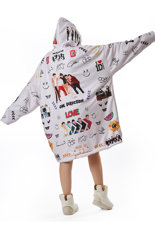 1D BLANKET HOODIE CREAM 50 SALE 2nd ITEM