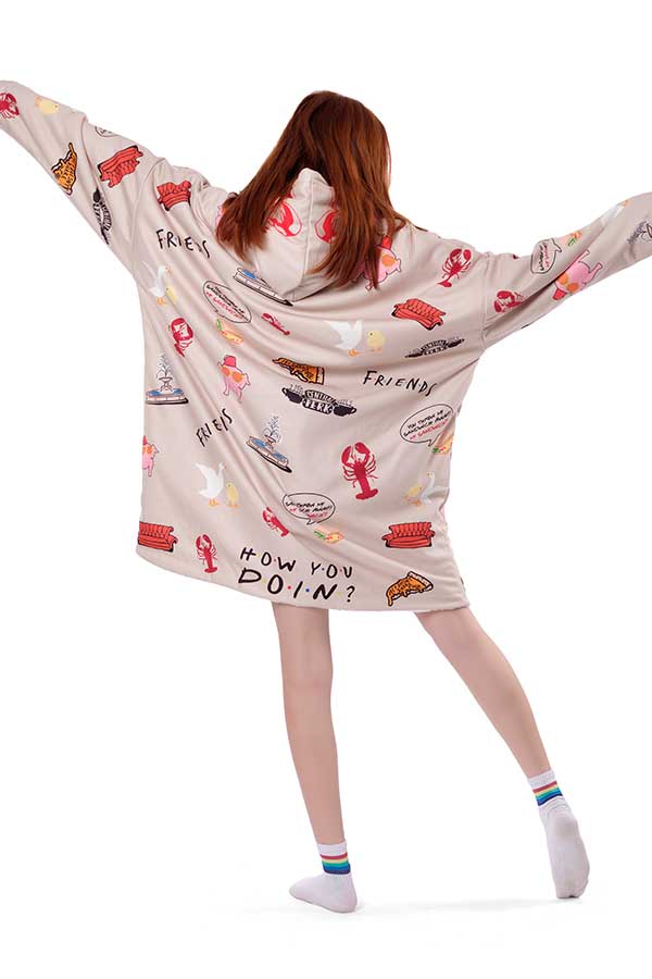 PINK EDITION BLANKET HOODIE 50 SALE 2nd ITEM