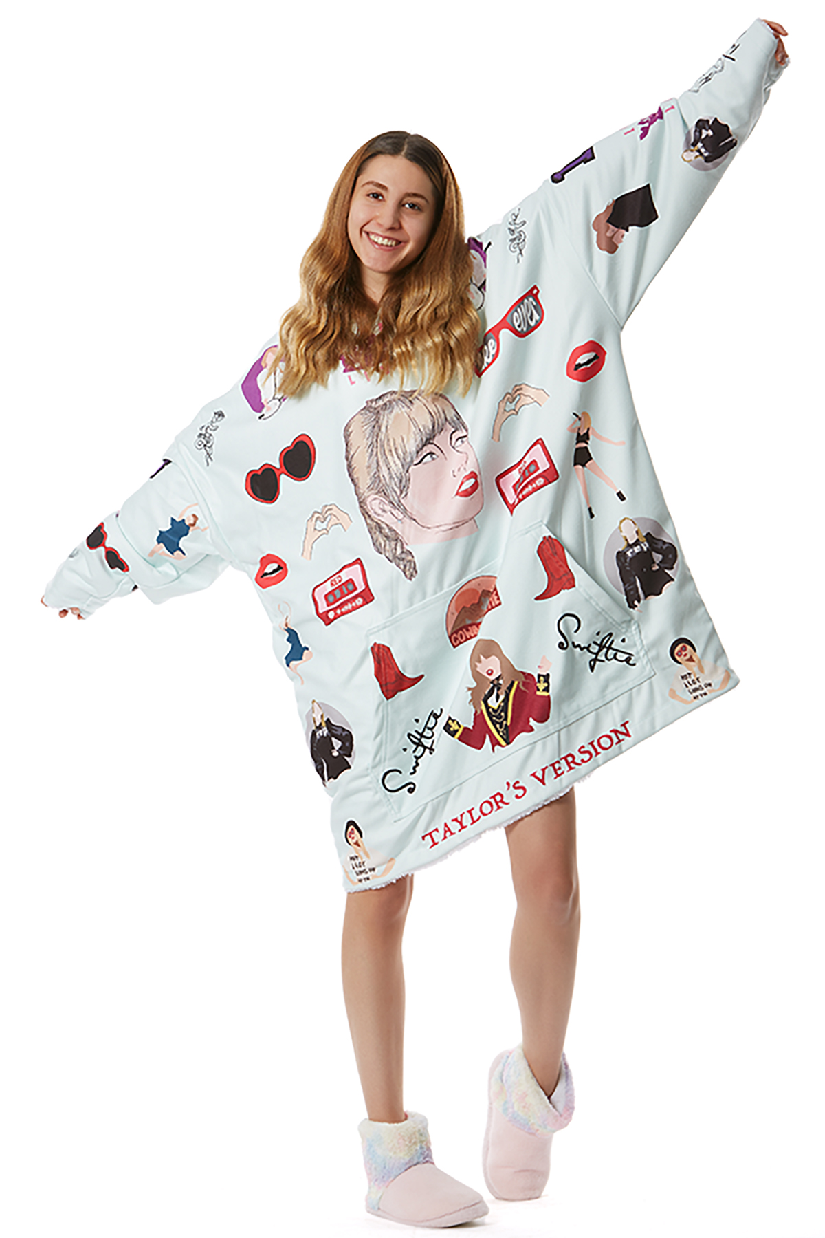 TAYLOR MERCH BLANKET HOODIE 50 SALE 2nd ITEM