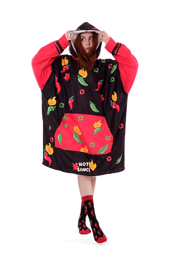 PEPPER HOODIE BLANKET 50 SALE 2nd ITEM