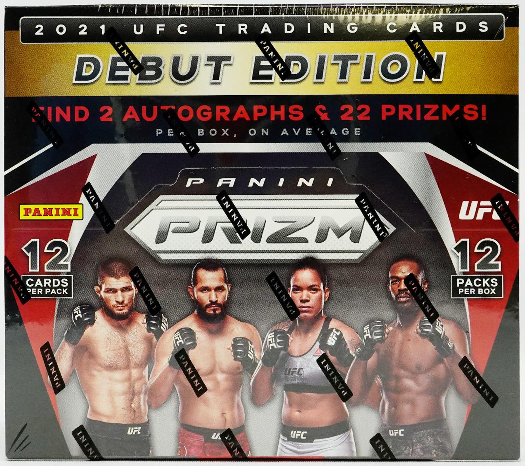 2021 Panini UFC Prizm Hobby Box Prestige World Wide Cards