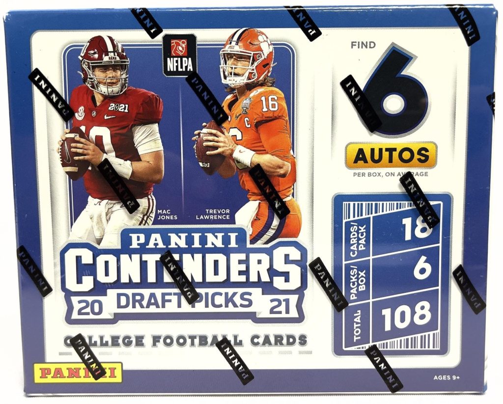 2021 Panini Contenders Draft Picks Football Hobby Box Prestige World Wide Cards