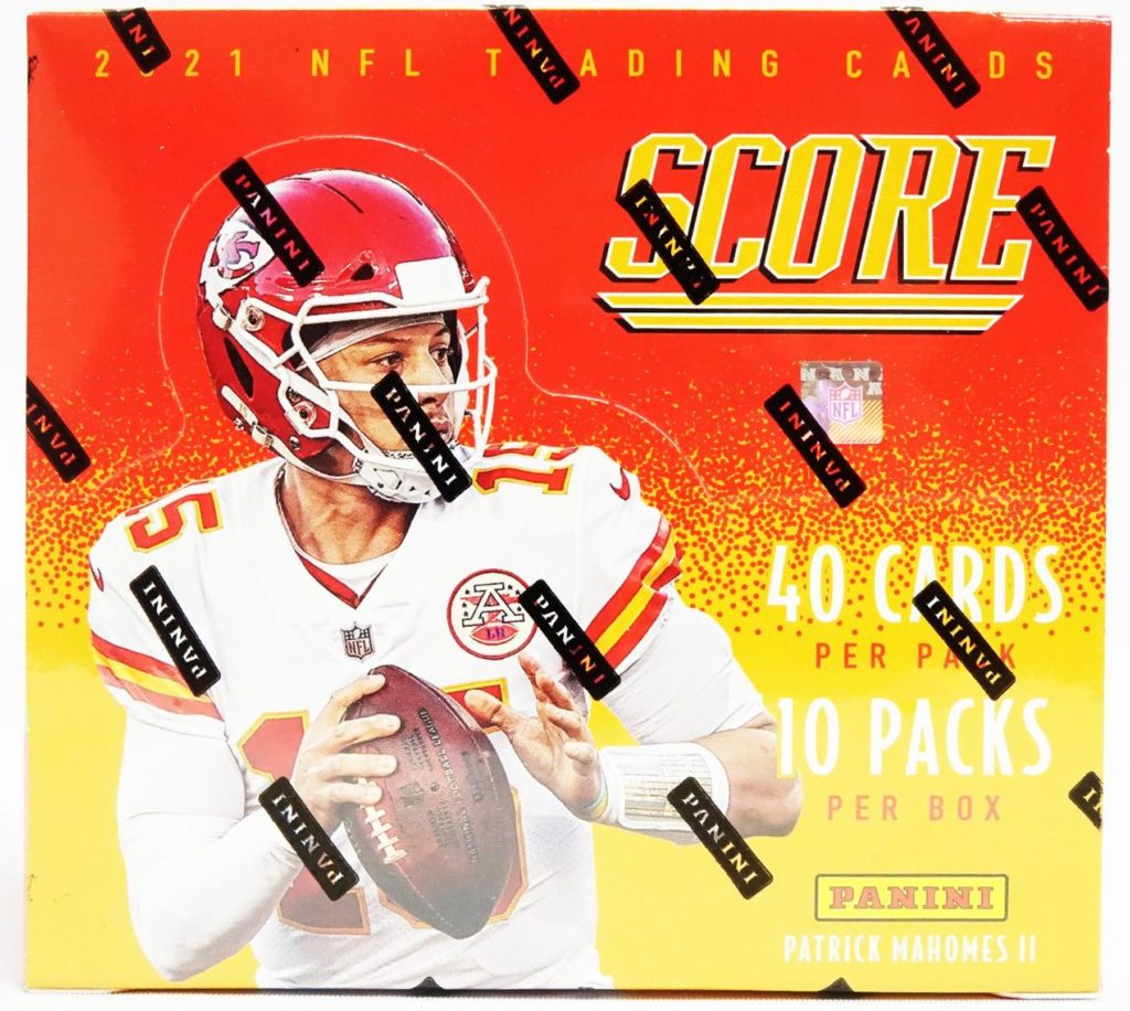 2021 Panini Score Football Hobby Box Prestige World Wide Cards
