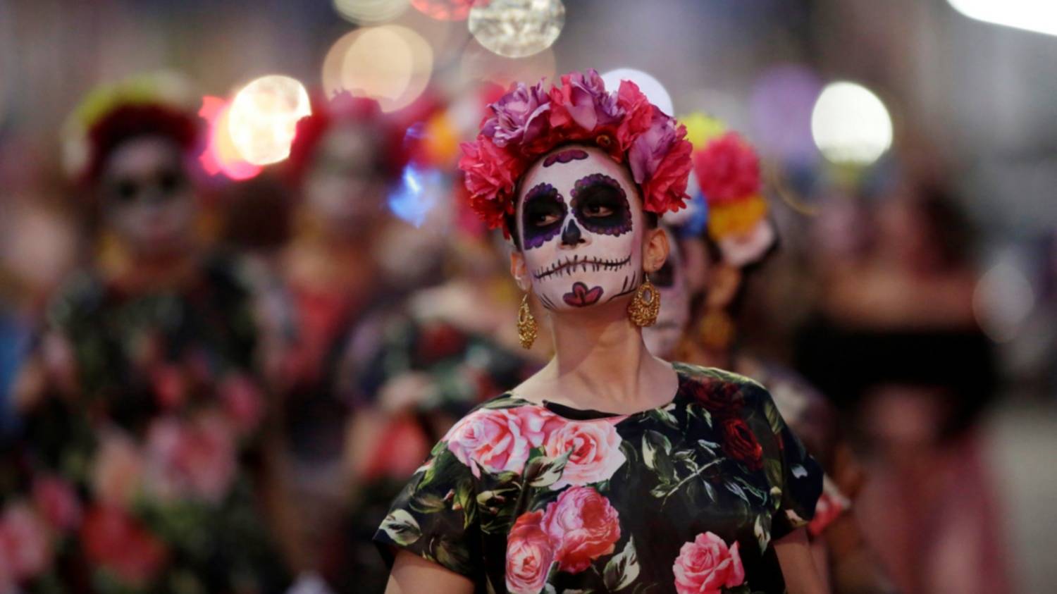 Como en la película Coco las fotos del Día de Muertos en México
