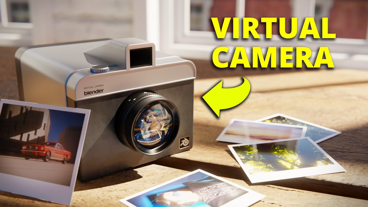 Unlock the power of virtual photography with Blender's new virtual camera feature