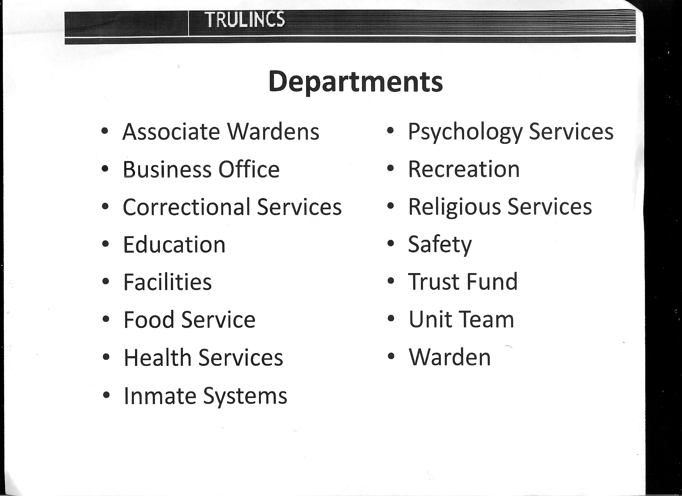 TRULINCS How It work for Herlong Prison Camp