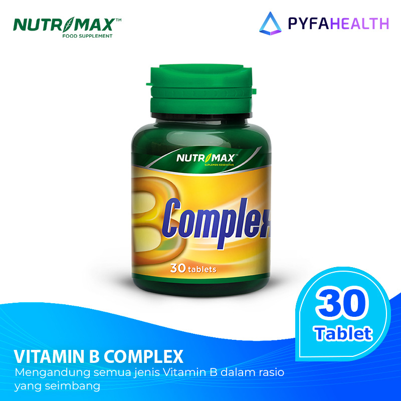Jual ProdukNutrimax B Complex Vitamin B Kompleks 30 Tablet