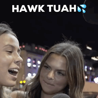 Hawk Tuah GIF - PYGear.com