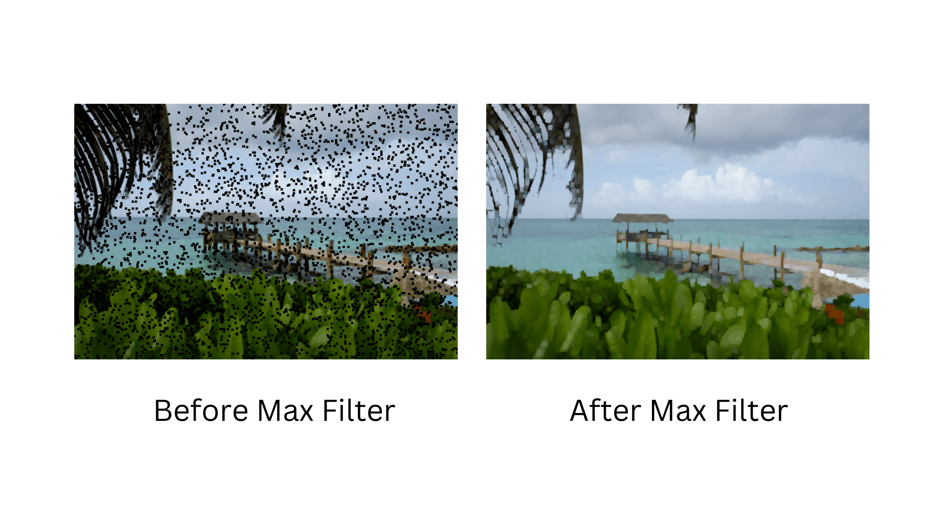 How to Implement the Max Filter in Image Processing in Python?