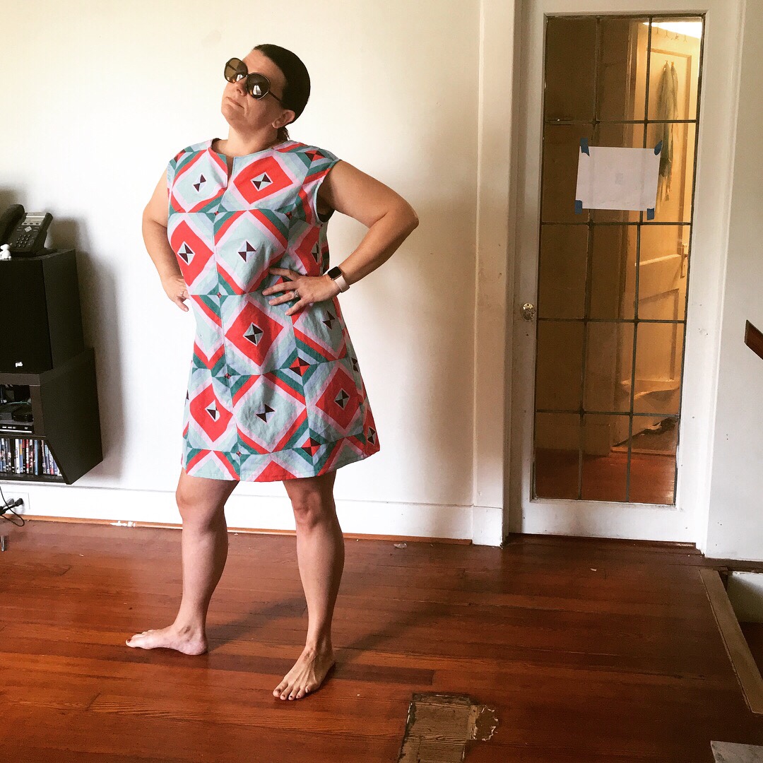 Me Made May 2018 week 1 pyjammy dot blog