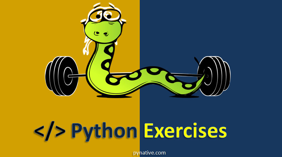 Python Exercises with Solutions pynative