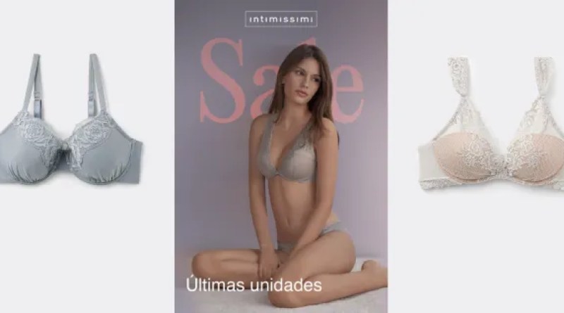 Final sizes obtainable at Intimissimi
