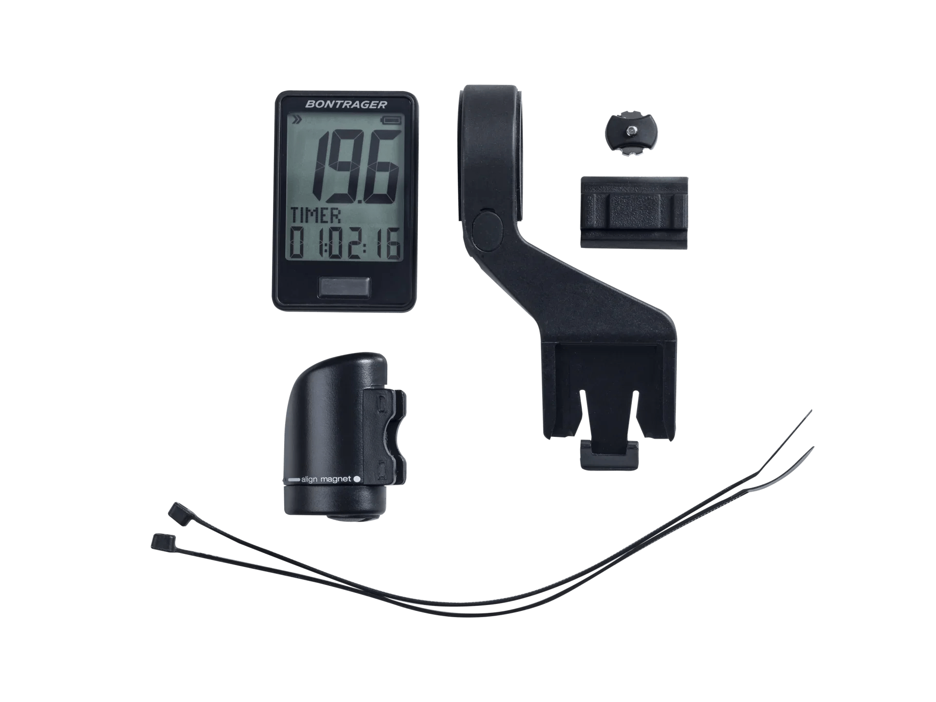 Bontrager RIDEtime Ajotietokone Pyörävarikko