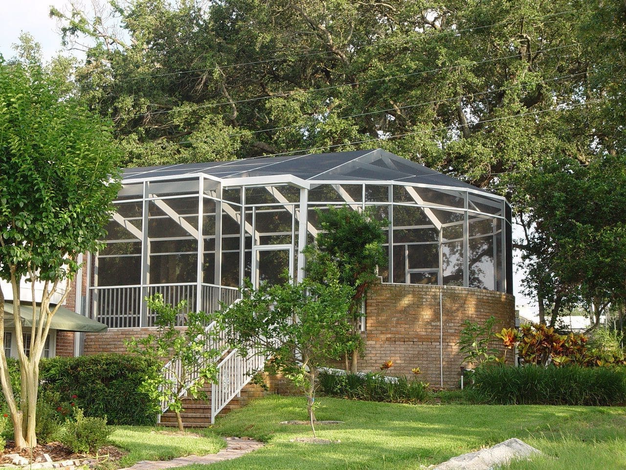 Pool Enclosures Pyramid Aluminum