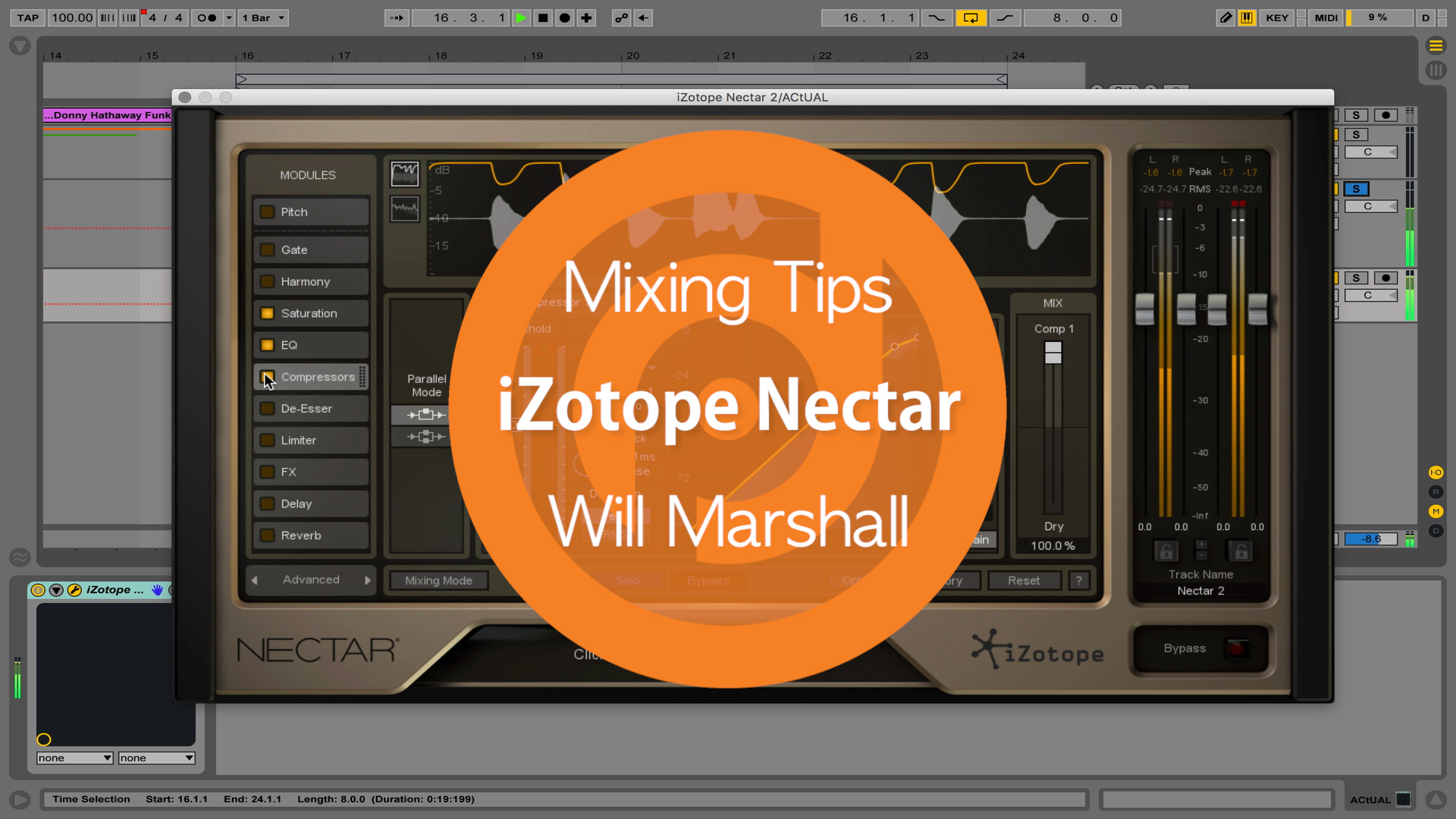 Mixing Tips iZotope Nectar Will Marshall Pyramind Institute