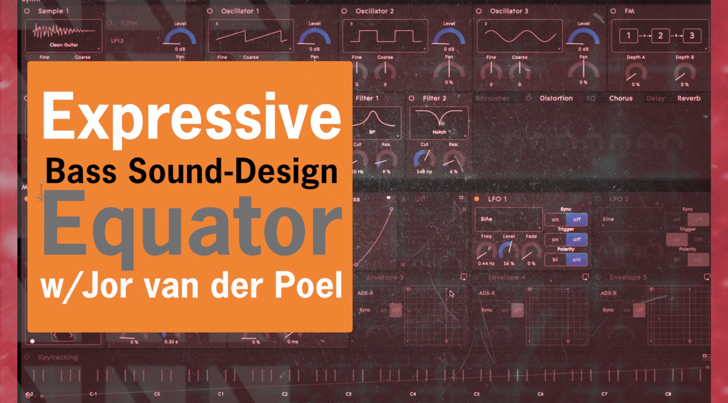 Tips, Tricks & Sound Design with Jor van der Poel Pyramind Institute