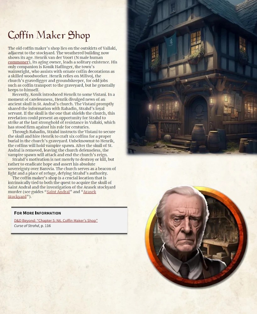 Coffin Maker Shop Pyram King