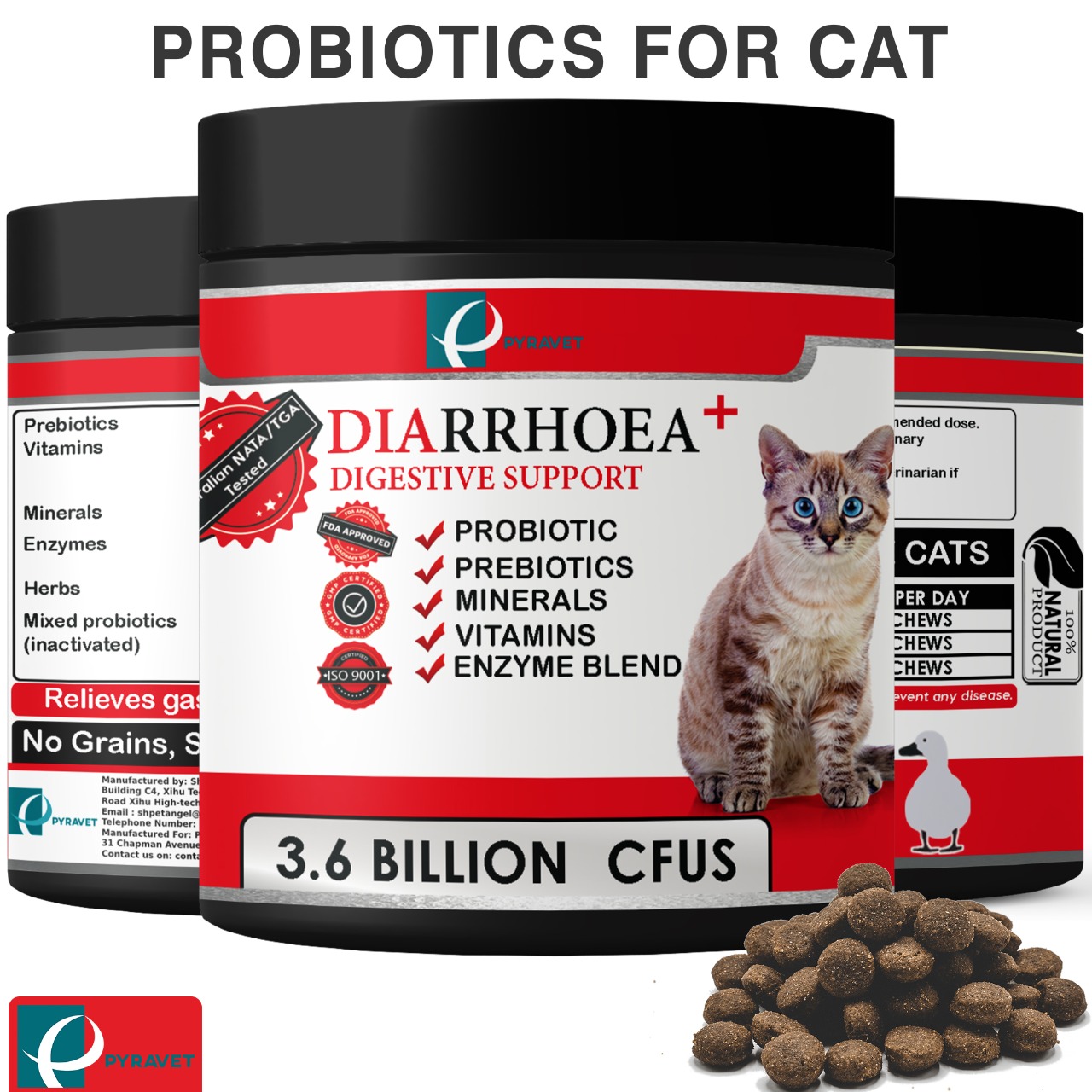 Probiotics for Cats Cat Probiotics Australia Pyravet