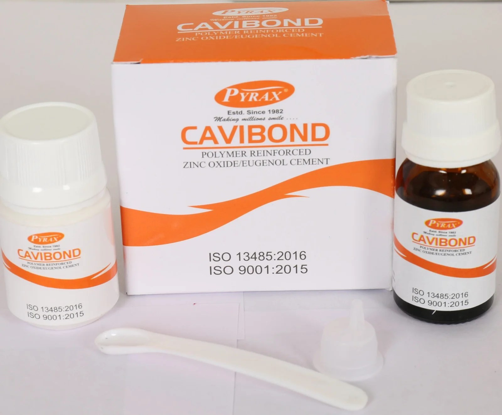 Cavibond Zinc Oxide Eugenol Temporary Cement Pyrax