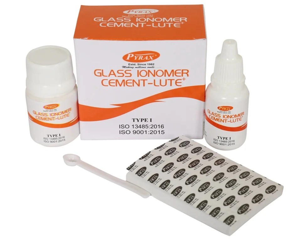 Glass Ionomer Cement Luting (Type I) Pyrax Polymars
