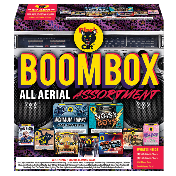 Boom Box Pyro City