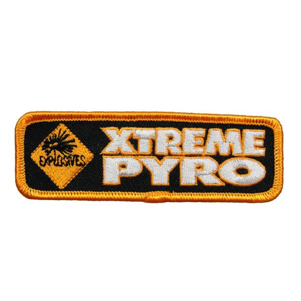 Xtreme Pyro Embroidered Patch Pyro Novelties