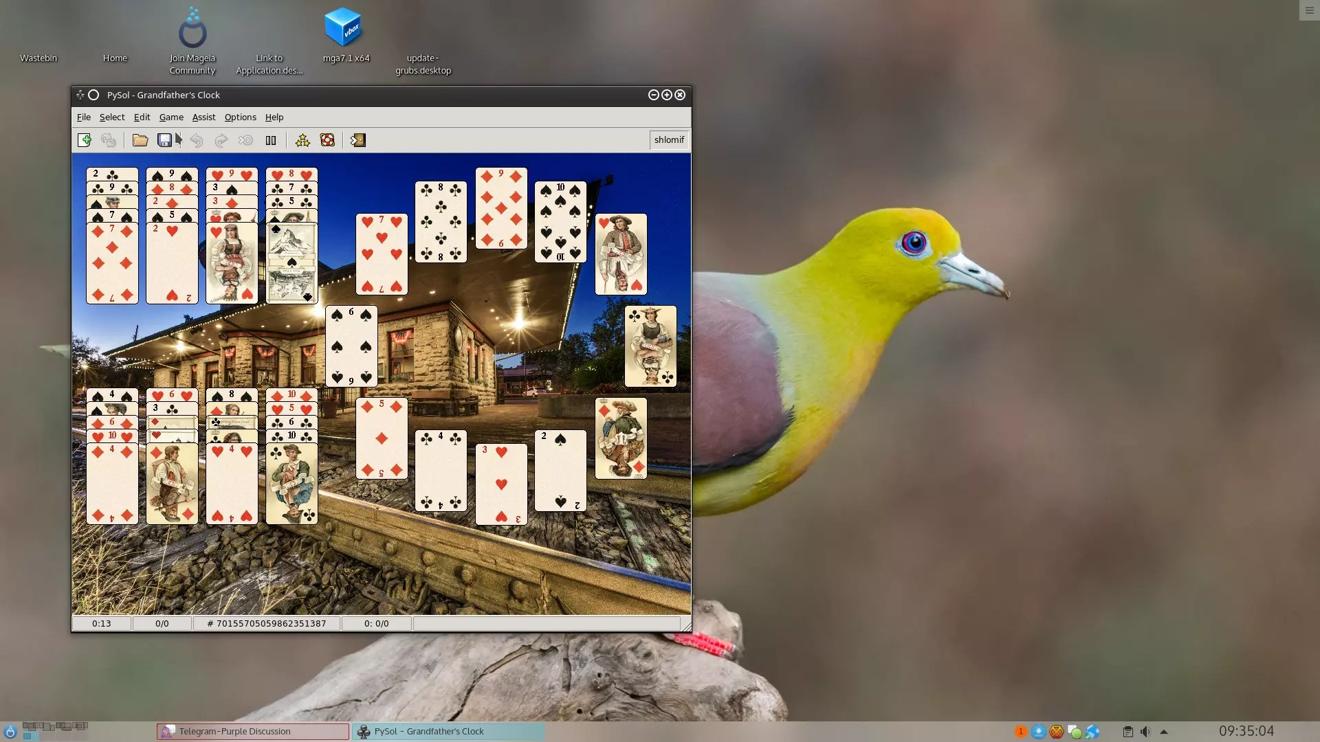 Screenshots PySolFC Solitaire