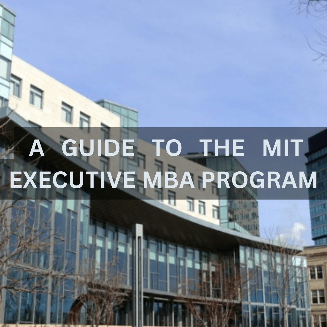 Transform Your Leadership with the MIT Sloan Executive MBA Program Transform Your Leadership with the MIT Sloan Executive MBA Program