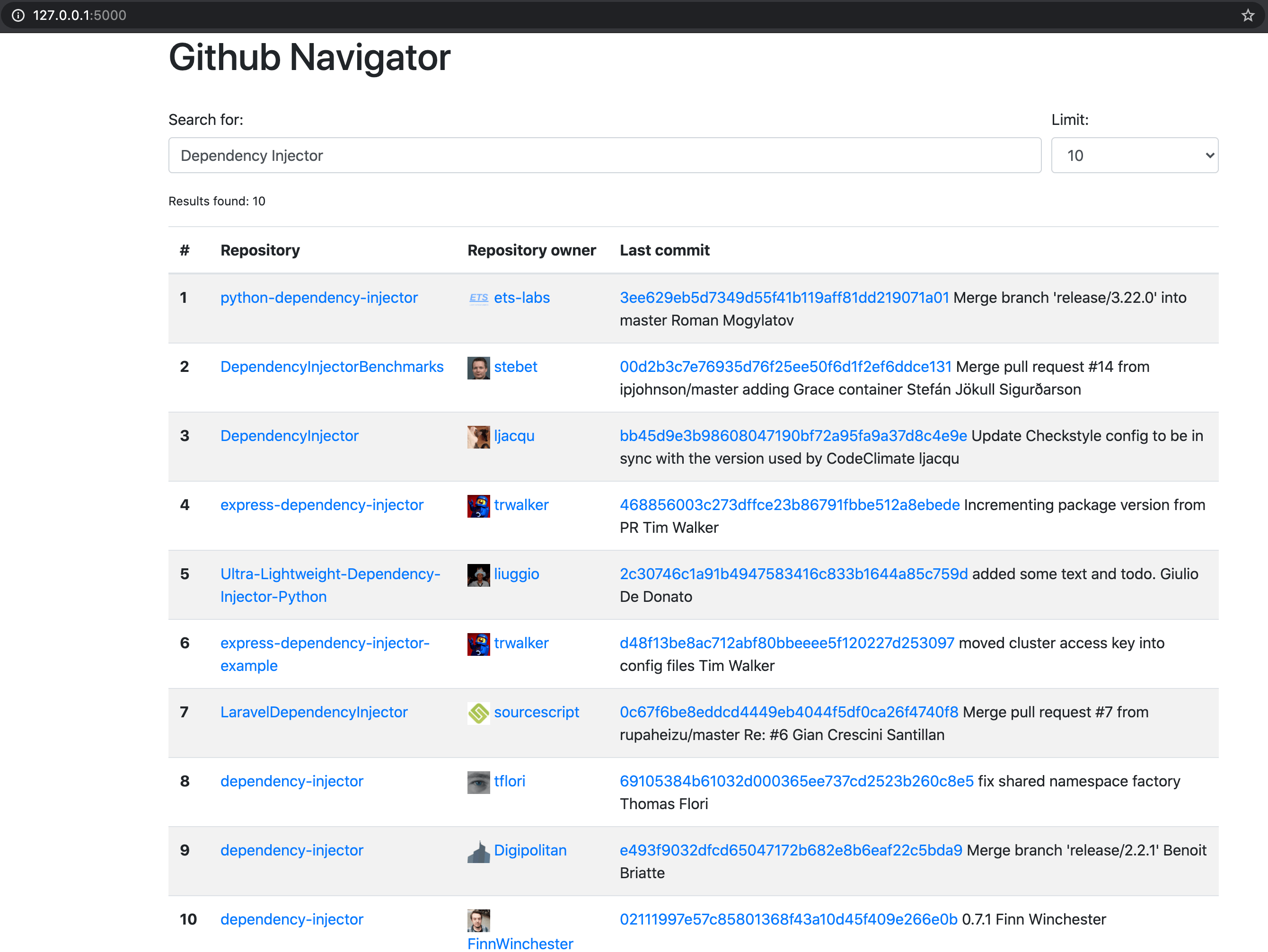 Flask example — Dependency Injector 4.42.0 documentation
