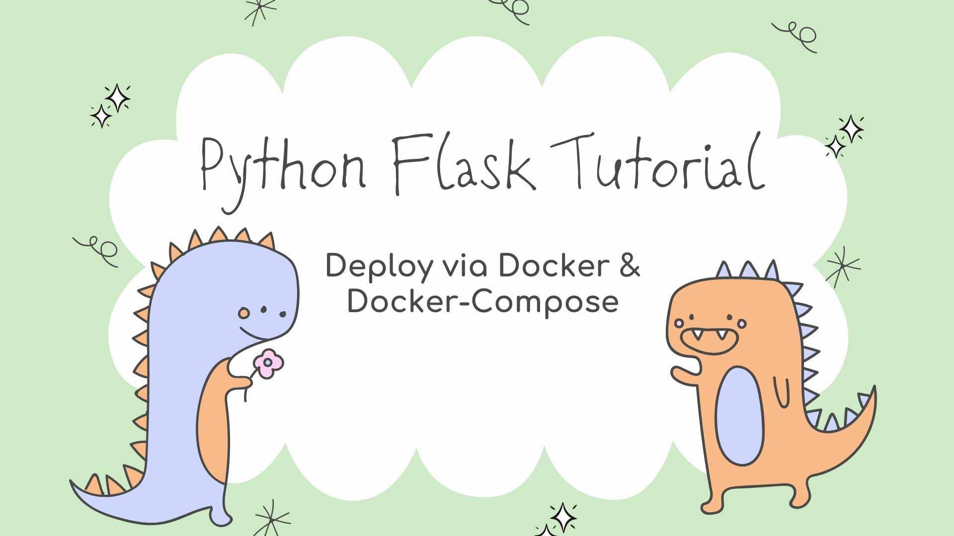 Создание приложения Flask и деплой с помощью Docker Compose & Dockerfile
