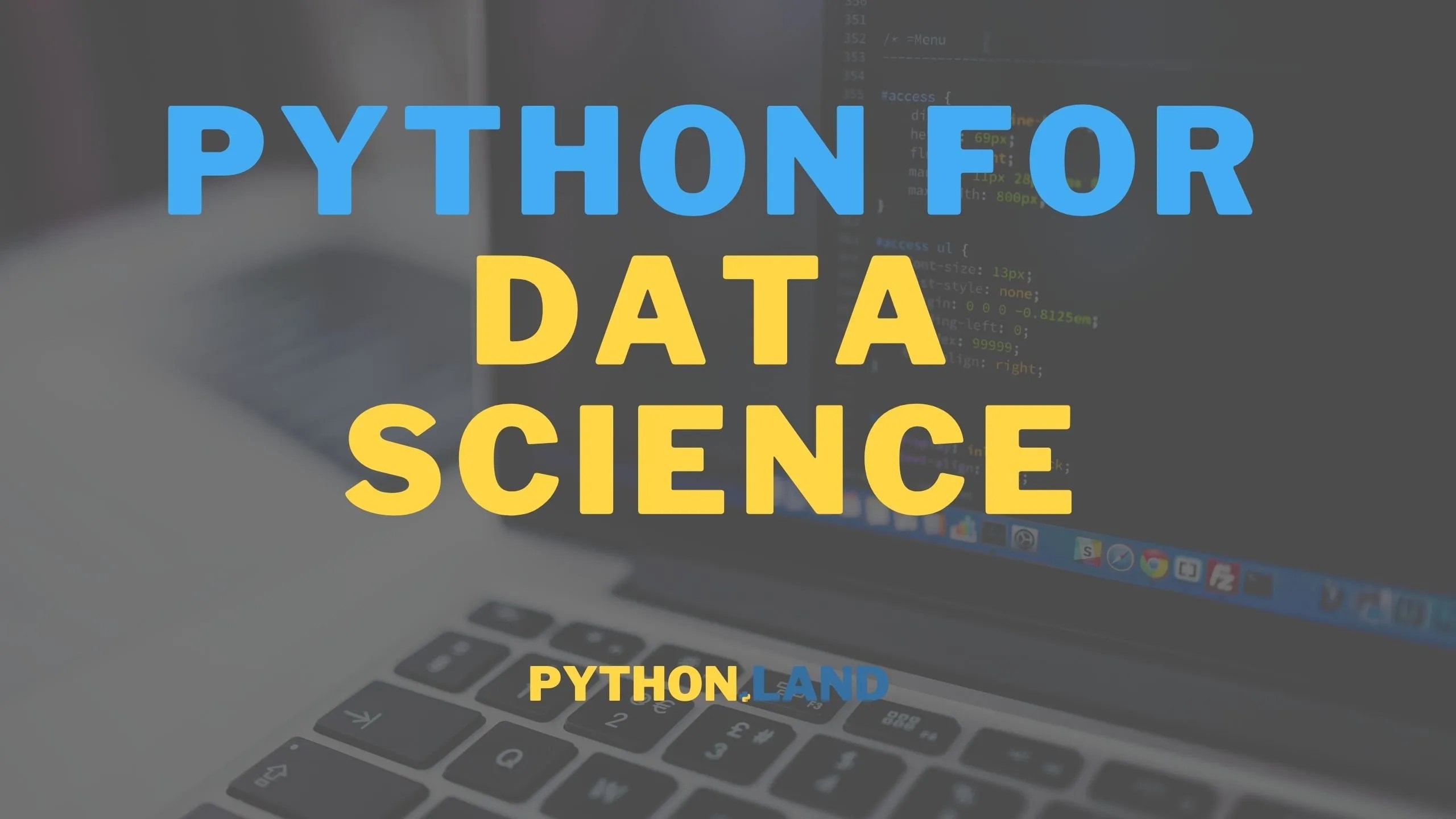 Python for Data Science A Learning Roadmap • Python Land