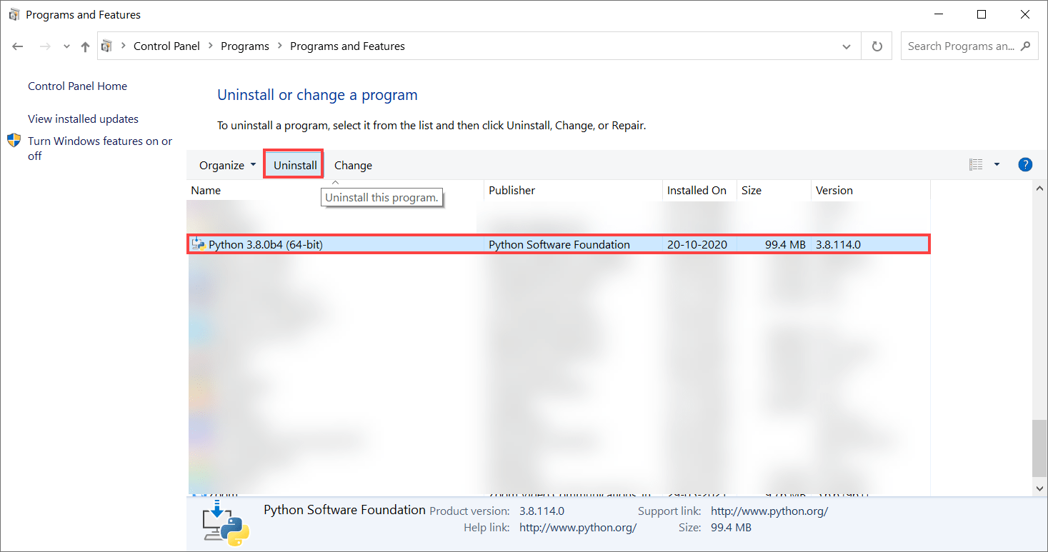 How to Uninstall Python Python Central