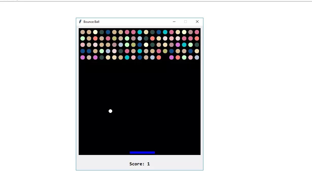 Create Bouncing Ball Game In Python With Source Code Pythondex