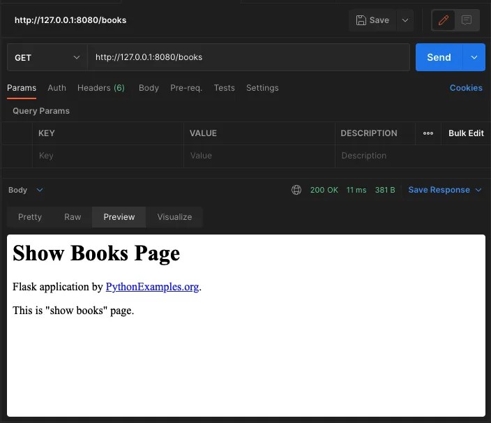 Accept GET or POST Requests in Flask Python Examples