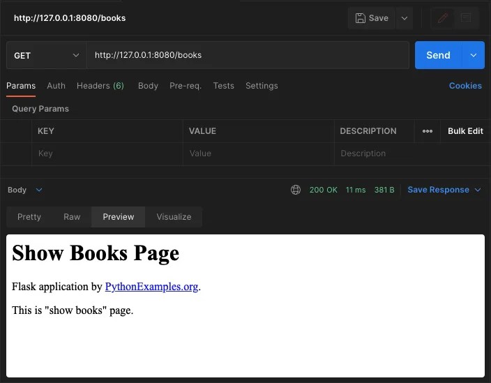 Accept only GET Request in Flask Python Examples