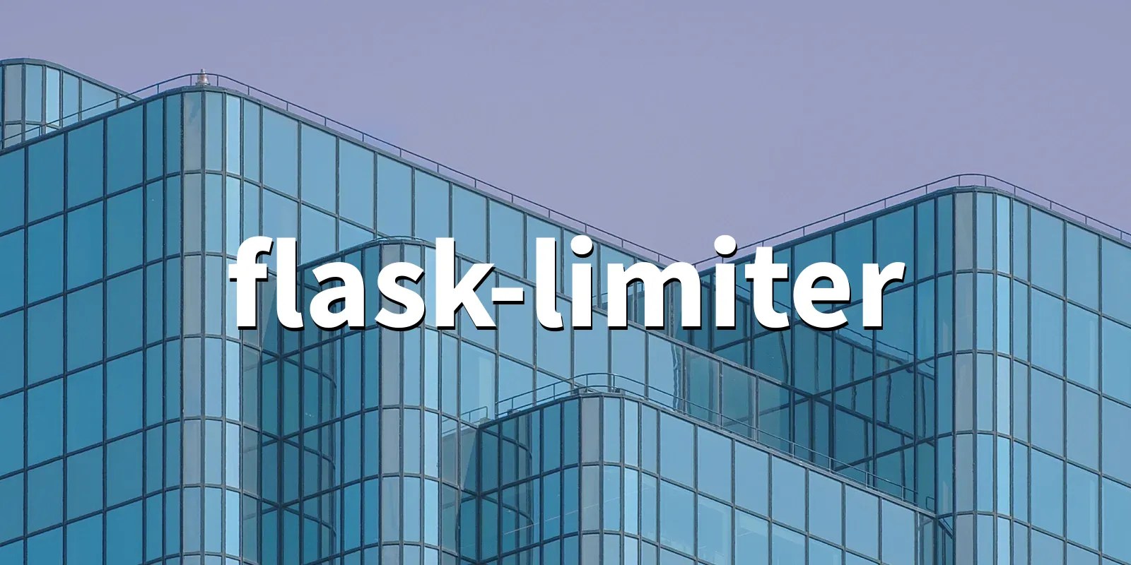 FlaskLimiter 3.7.0 Rate limiting for flask applications
