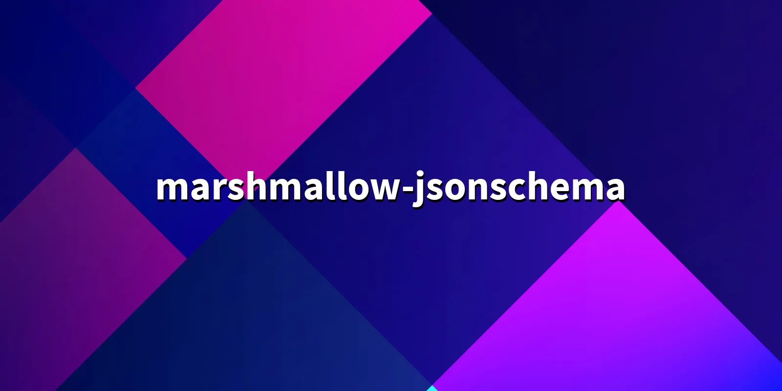 marshmallowjsonschema 0.13.0 JSON Schema Draft v7 (http//json